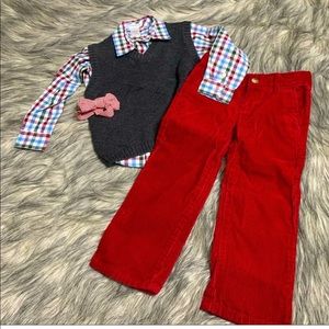 Janie and Jack Shirt Pants Set Size 2t/3t